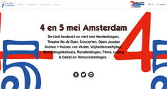 Desktop Screenshot of 4en5meiamsterdam.nl