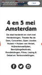 Mobile Screenshot of 4en5meiamsterdam.nl